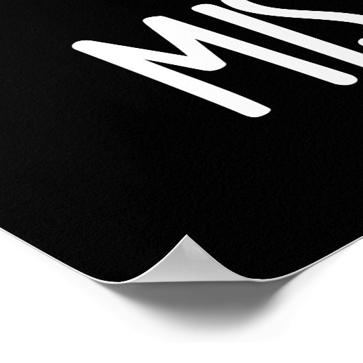 Missile Toast Funny Mistletoe Puns Dark BG Poster (Ecke)