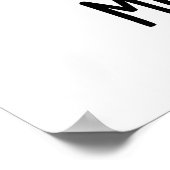 Missile Toe Niedlich Mistletoe Pun Poster (Ecke)