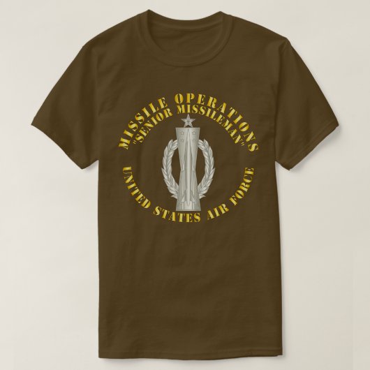 Missileman Senior T-Shirt (Design vorne)