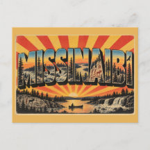 Missinaibi ON Felsbilder Fluss Wildnis Kunst