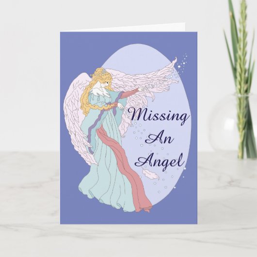 Missing An Angel Karte (Vorderseite)