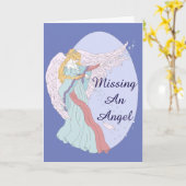 Missing An Angel Karte (Gelbe Blume)