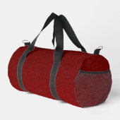 Missing Candle Stars Velvet Print Duffle Bag (Rechte Ecke)