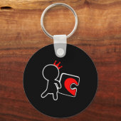 Missing Ece Heart Puzzle Couple Matching Valentine Schlüsselanhänger (Vorderseite)