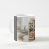 Missing Jesus Kaffeetasse (Vorderseite Links)