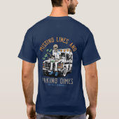 Missing Lines & Making Dimes T-Shirt (Rückseite)
