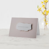 Missing My Co-worker Friend No Motivation to Work Karte (Gelbe Blume)