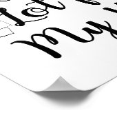 Missing you a lot from my heart poster (Ecke)