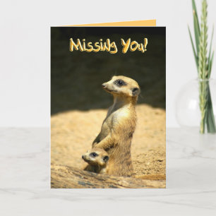 Missing You Card Karte
