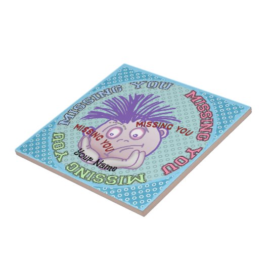 Missing You Face tile Fliese (Seite)