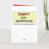 Missing You Hearts Karte (Rückseite)