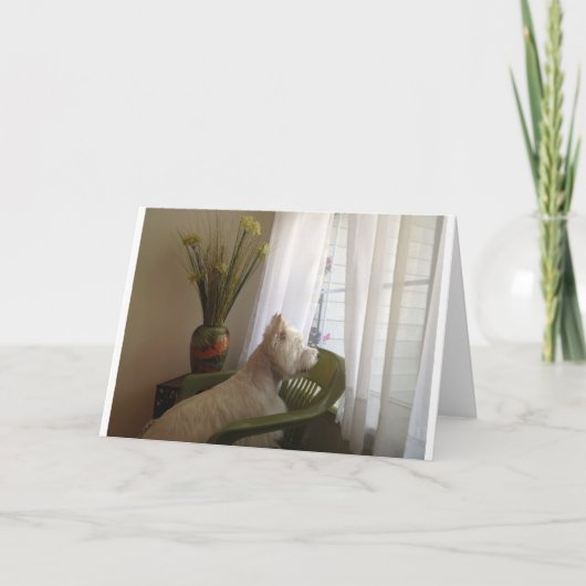 Missing You... Karte (Vorderseite)