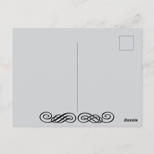 Missing you Postcard Postkarte (Rückseite)