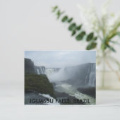 Mission 032, IGUASSU FALLS, BRASILIEN Postkarte (Stehend Vorderseite)