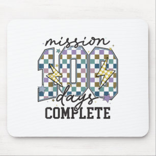 Mission 100 Tage abgeschlossen 100 Tage der Schule Mousepad