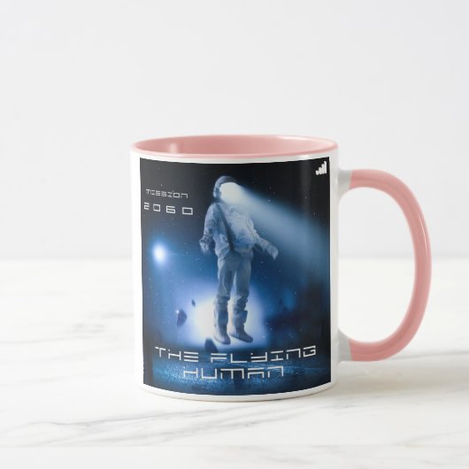 Mission 2060 - Flying Humans Tasse (Rechts)
