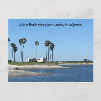 Mission Bay Beach, Kalifornien Postkarte