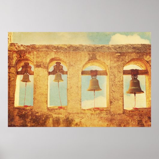 Mission Bells, San Juan Capistrano Poster (Vorne)