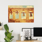Mission Bells, San Juan Capistrano Poster (Heimbüro)