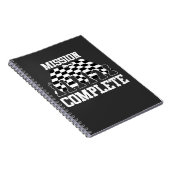 Mission Complete Schach Player Joke Notizblock (Rechte Seite)