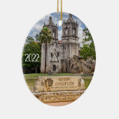 Mission Concepción, San Antonio, Sacred, Keramik Ornament (Rechts)