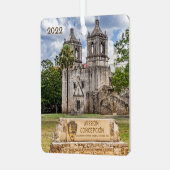 Mission Concepción, Square Metal Ornament (Vorderseite links)