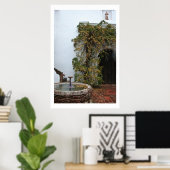Mission Courtyard Poster (Heimbüro)