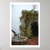 Mission Courtyard Poster (Vorne)