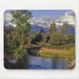 Mission Creek durchläuft das Nationale Bison Mousepad