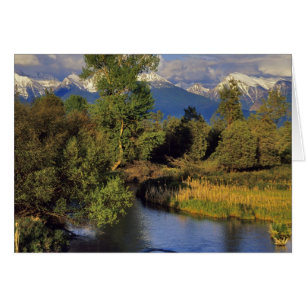 Mission Creek in National Bison Range in