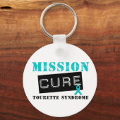 Mission Cure Tourette Syndrome Schlüsselanhänger (Vorderseite)