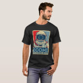 Mission der Ecomi zum OMI-Krypto des Mondes Astron T-Shirt (Vorne ganz)