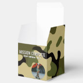 Mission der Grünen, Braun und Tan-Camouflage abges Geschenkschachtel (Geöffnet)