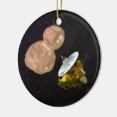 Mission der neuen Horizonte nach Ultima Thule Keramik Ornament (Links)