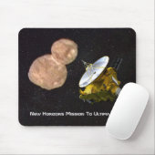 Mission der neuen Horizonte nach Ultima Thule Mousepad (Mit Mouse)