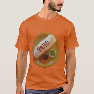Mission District Burrito | San Francisco 94110 T-Shirt