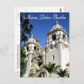 Mission Dolores Basilica, San Francisco, CA Postkarte (Vorne/Hinten)