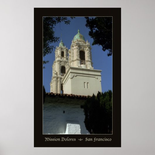 Mission Dolores Poster (Vorne)