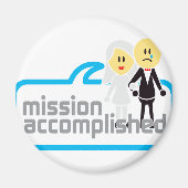 Mission Ehe abgeschlossen Magnet (Vorne)