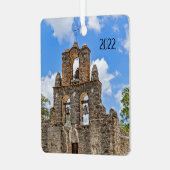 Mission Espada, Kreuz aus Schmiedeeisen Ornament Aus Metall (Vorderseite links)