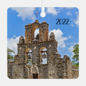 Mission Espada, Kreuz aus Schmiedeeisen Ornament Aus Metall (Vorderseite)