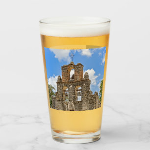 Mission Espada, San Antonio, Texas, Bierglas Glas