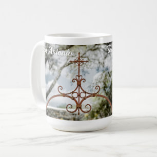 Mission Espada, Symbolismus, Tasse des Kaffees