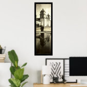 Mission Foto Santa Barbara 1908 Poster (Heimbüro)