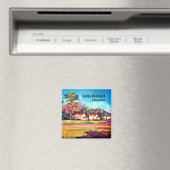 Mission Historischer Park Santa Barbara CA Magnet (In Situ (Geschirrspüler))