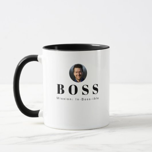 Mission: In-Boss-fähige Funny-Boss-Tasse - Humorvo Tasse (Links)
