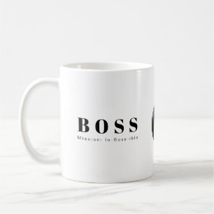 Mission: In-Boss-fähige Funny-Boss-Tasse - Humorvo Tasse