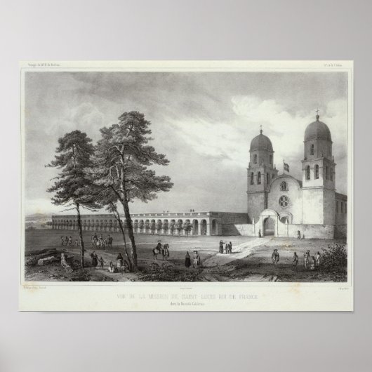 Mission in Kalifornien Poster (Vorne)