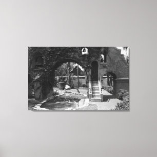 Mission Inn Courtyard of Riverside, CA Fotograp Leinwanddruck