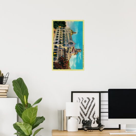 Mission Inn, Rotunda WingRiverside, CA Poster (Heimbüro)